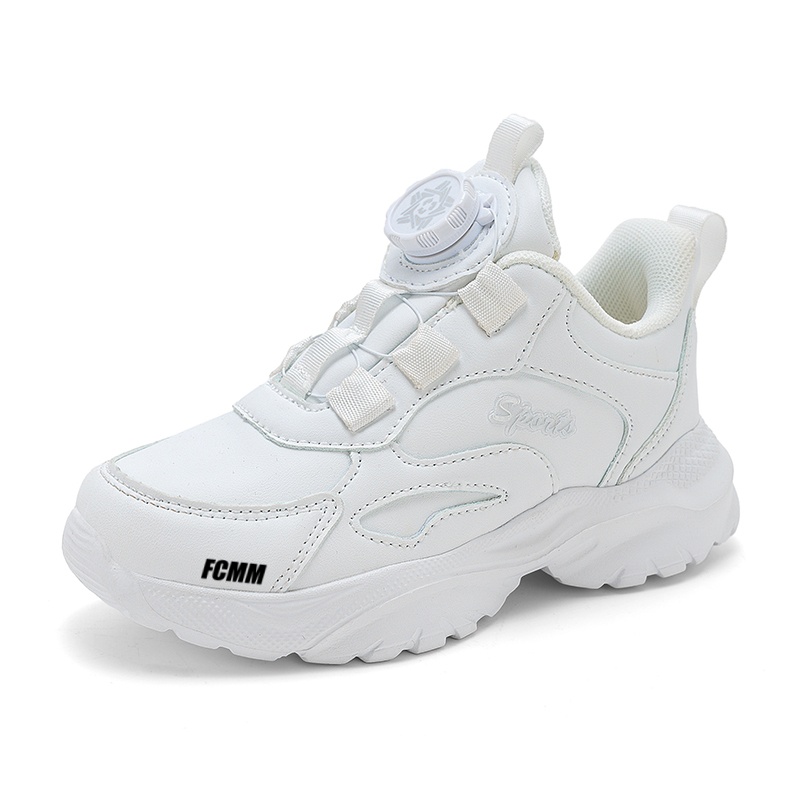 Противоскользящие и дышащие повседневные кроссовки средней высоты для детей FCMM, белый
Противоскользящие и дышащие повседневные кроссовки средней высоты для детей FCMM, белый