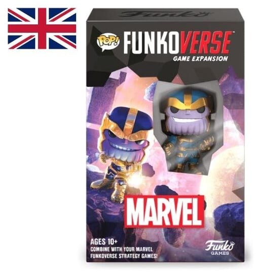 Marvel - funkoverse 101 1 упаковка - расширение танос 'uk'
Marvel - funkoverse 101 1 упаковка - расширение танос 'uk'