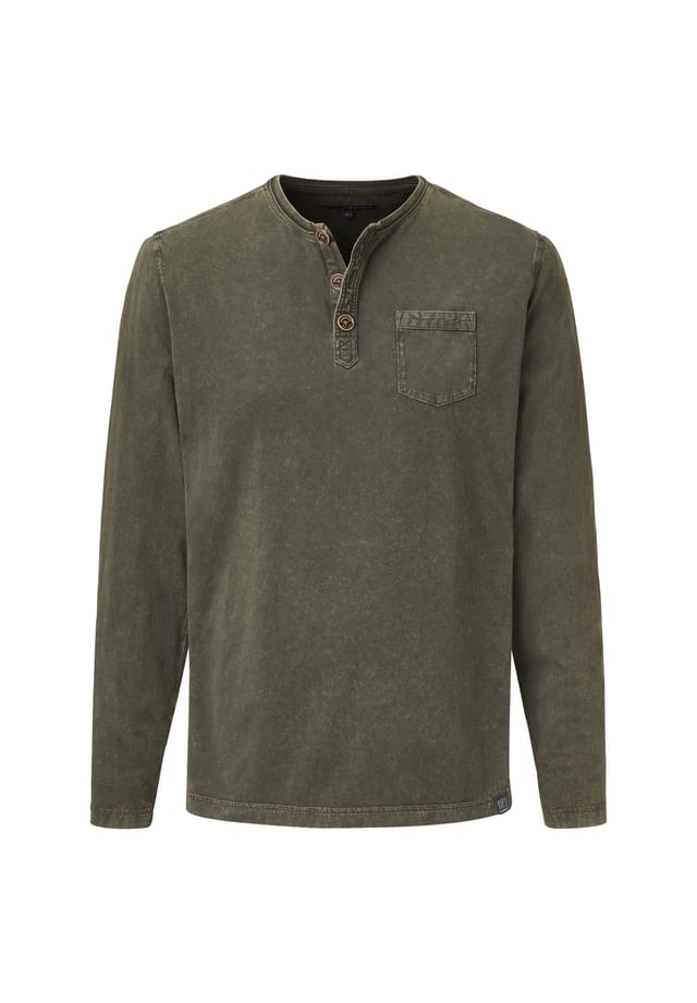 Рубашка хенли с длинными рукавами и пуговицами Paddock'S, цвет forest night
Рубашка хенли с длинными рукавами и пуговицами Paddock'S, цвет forest night