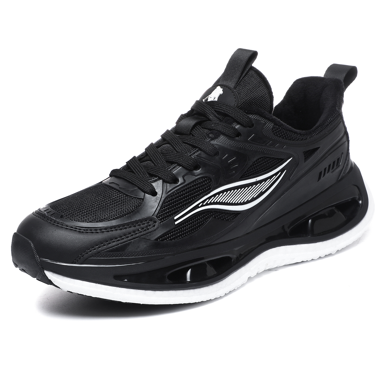 Boogie Bear Амортизирующие, износостойкие, дышащие, легкие, увеличивающие рост низкие кеды унисекс черно-белые, цвет Black White
Boogie Bear Амортизирующие, износостойкие, дышащие, легкие, увеличивающие рост низкие кеды унисекс черно-белые, цвет Black White