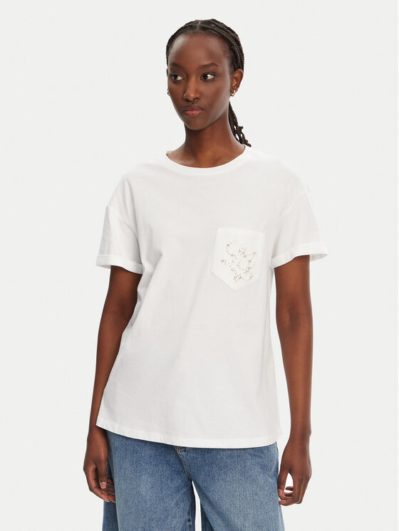 Футболка обычного кроя WA5140 JS904 Liu Jo, белый
Футболка обычного кроя WA5140 JS904 Liu Jo, белый