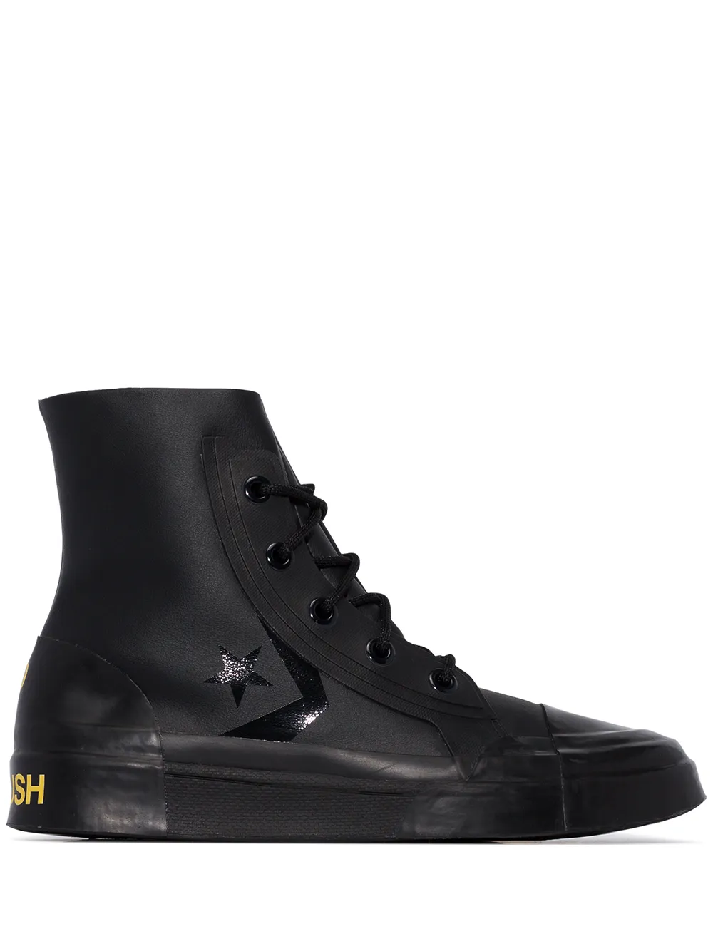 Высокие кеды из коллаборации с Ambush Converse, черный
Высокие кеды из коллаборации с Ambush Converse, черный