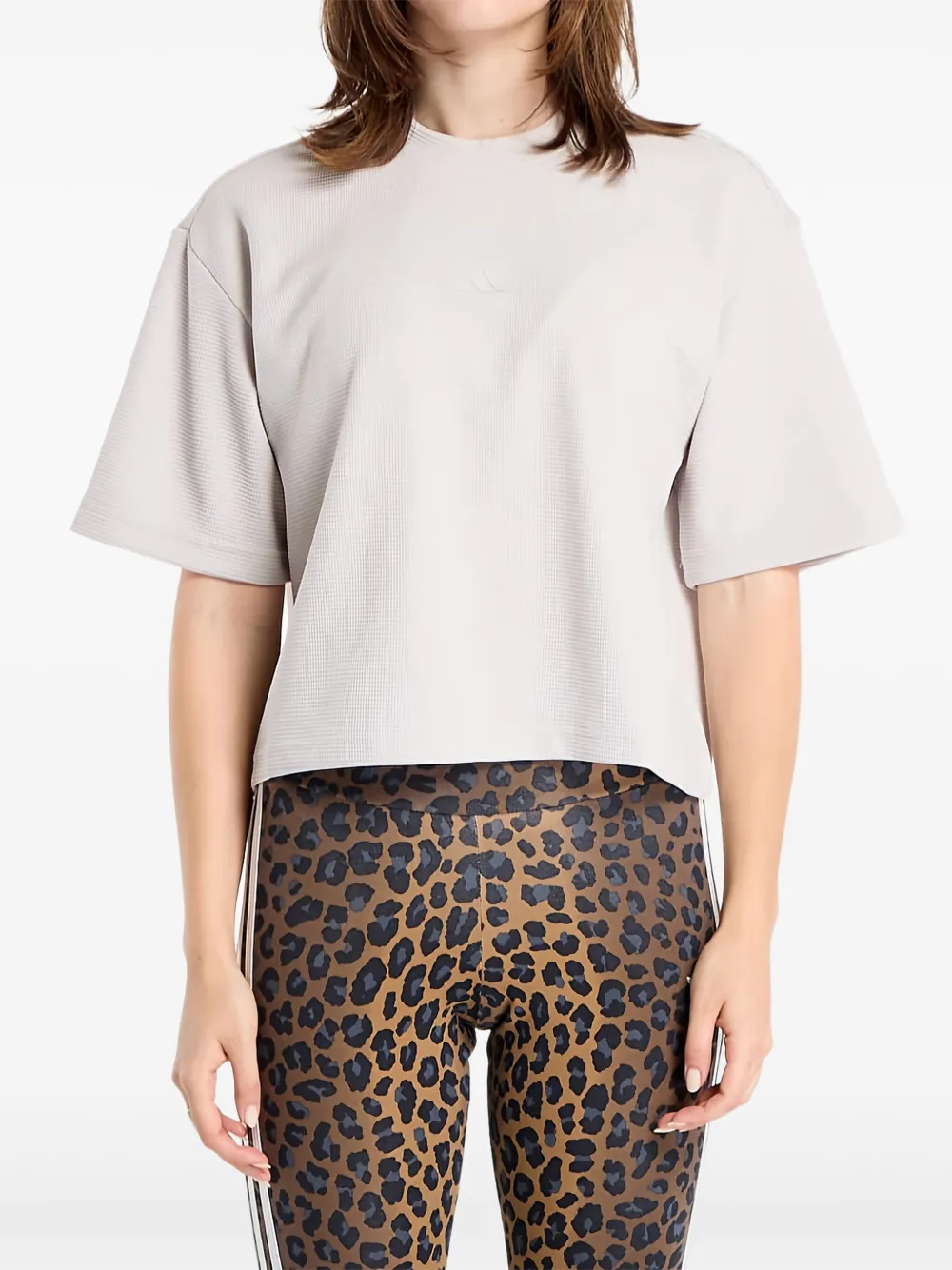 Фактурная футболка для йоги Adidas, нейтральный
Фактурная футболка для йоги Adidas, нейтральный