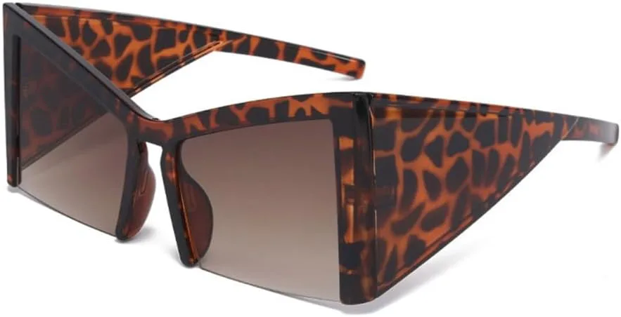 Большие солнцезащитные очки «кошачий глаз» для женщин в стиле панк, полуободковые солнцезащитные очки для мужчин, уличный стиль, очки-очки MTZJH, C2cleopardbrown
Большие солнцезащитные очки «кошачий глаз» для женщин в стиле панк, полуободковые солнцезащитные очки для мужчин, уличный стиль, очки-очки MTZJH, C2cleopardbrown