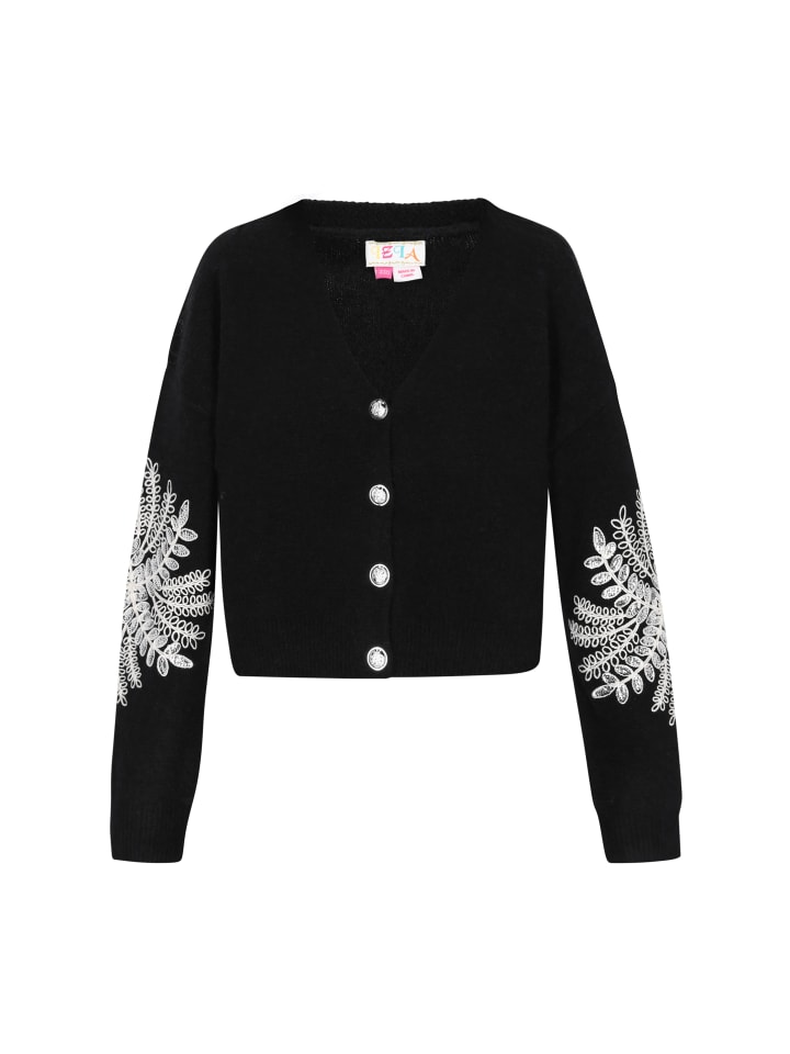 Женский кардиган в черно-белом цвете IZIA
Женский кардиган в черно-белом цвете IZIA