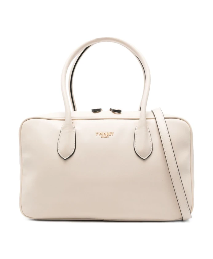 Средняя сумка-боулер с логотипом Twinset, белый
Средняя сумка-боулер с логотипом Twinset, белый