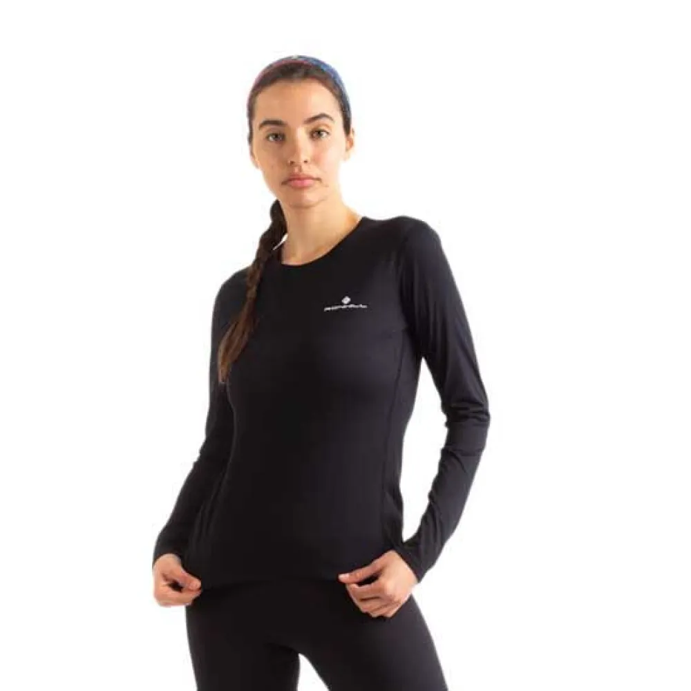Футболка Ronhill Core long sleeve, черный 
Футболка Ronhill Core long sleeve, черный