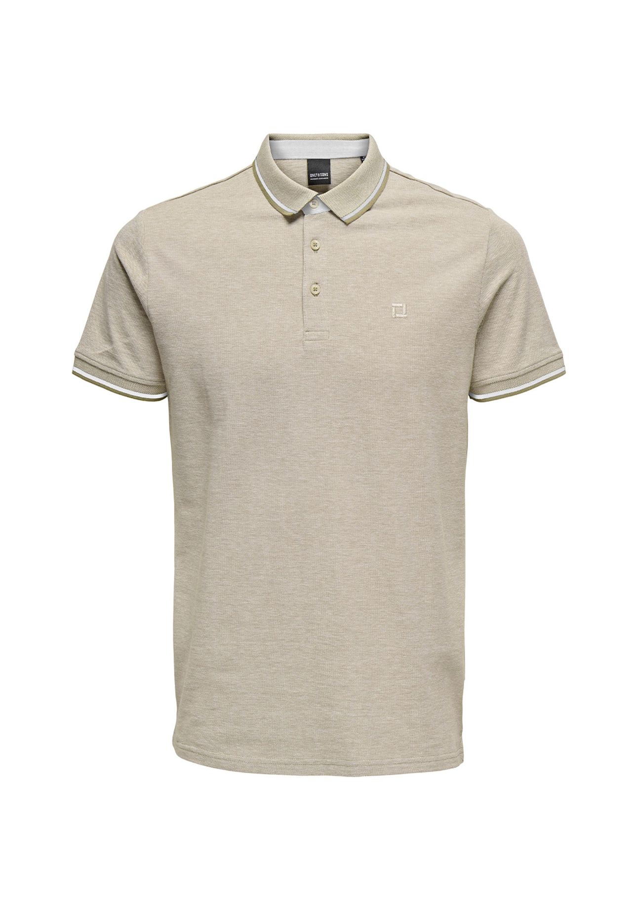 Рубашка-поло Onsefletcher ONLY & SONS, цвет Chinchilla 
Рубашка-поло Onsefletcher ONLY & SONS, цвет Chinchilla