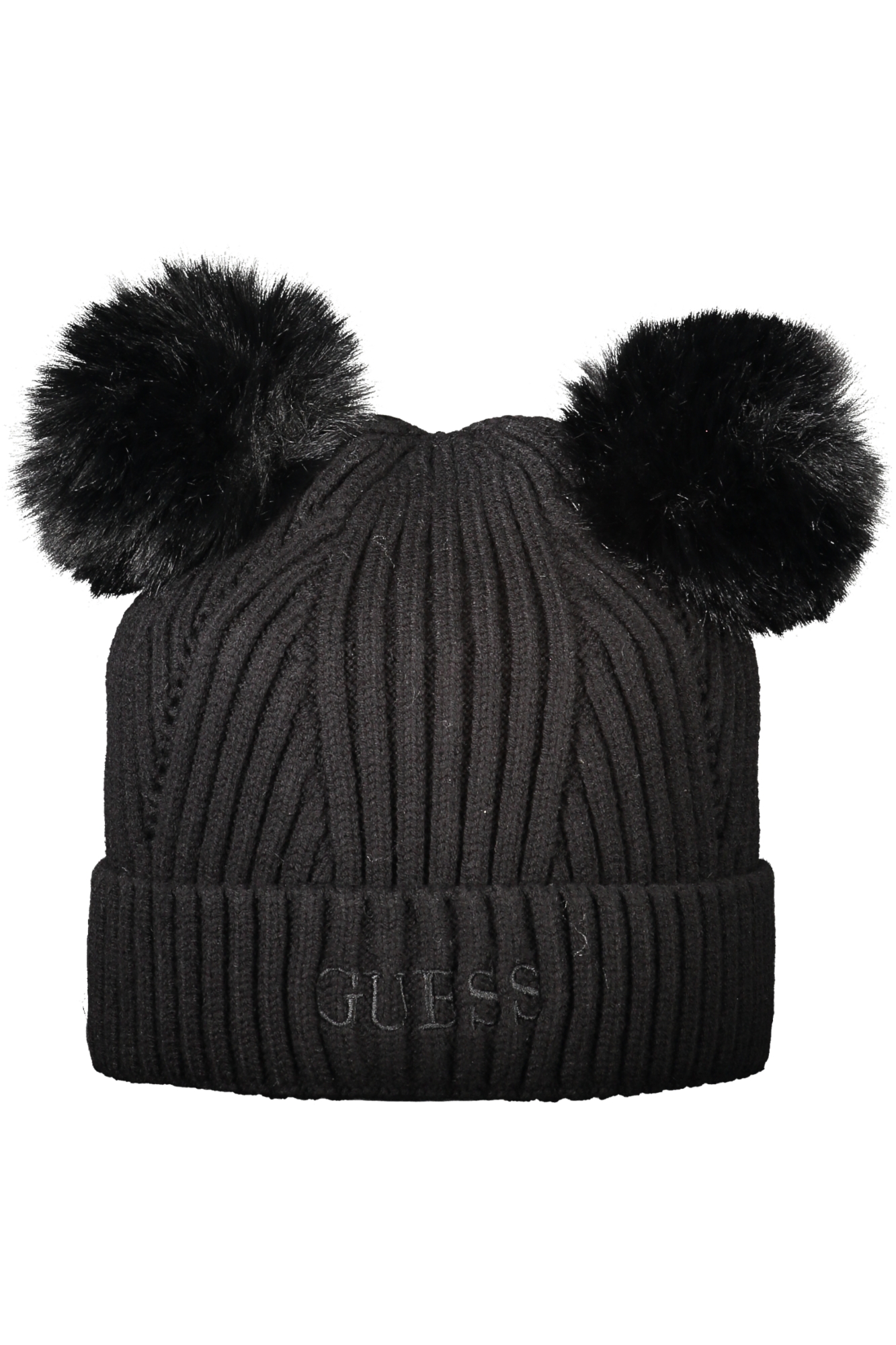 Женская шапка Guess Jeans вязаная с помпонами, черный
Женская шапка Guess Jeans вязаная с помпонами, черный