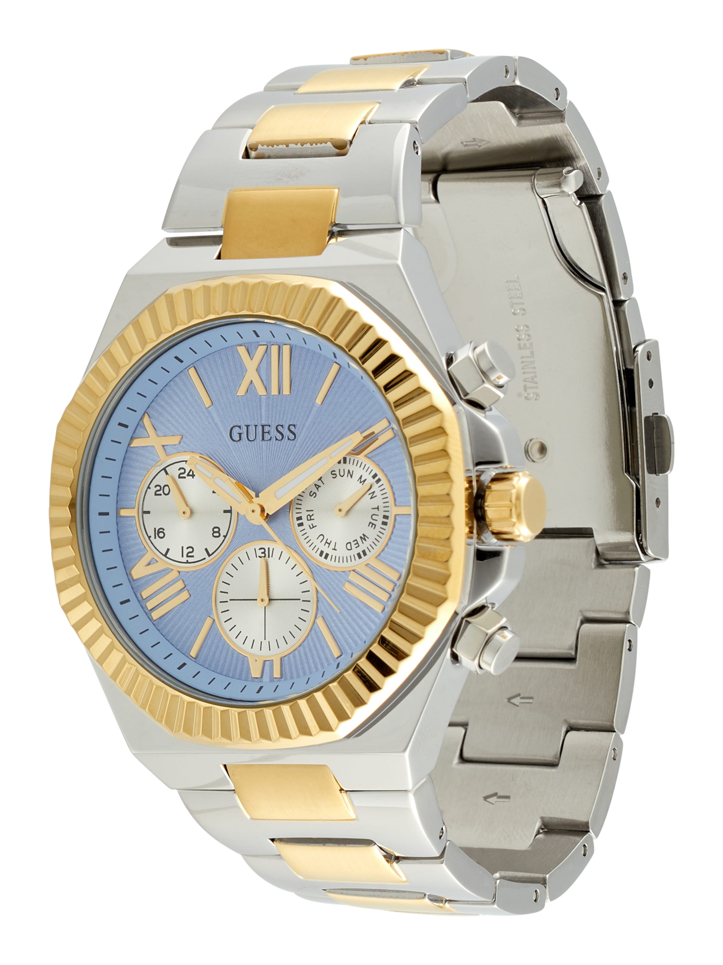 GUESS Серебряные аналоговые часы
GUESS Серебряные аналоговые часы