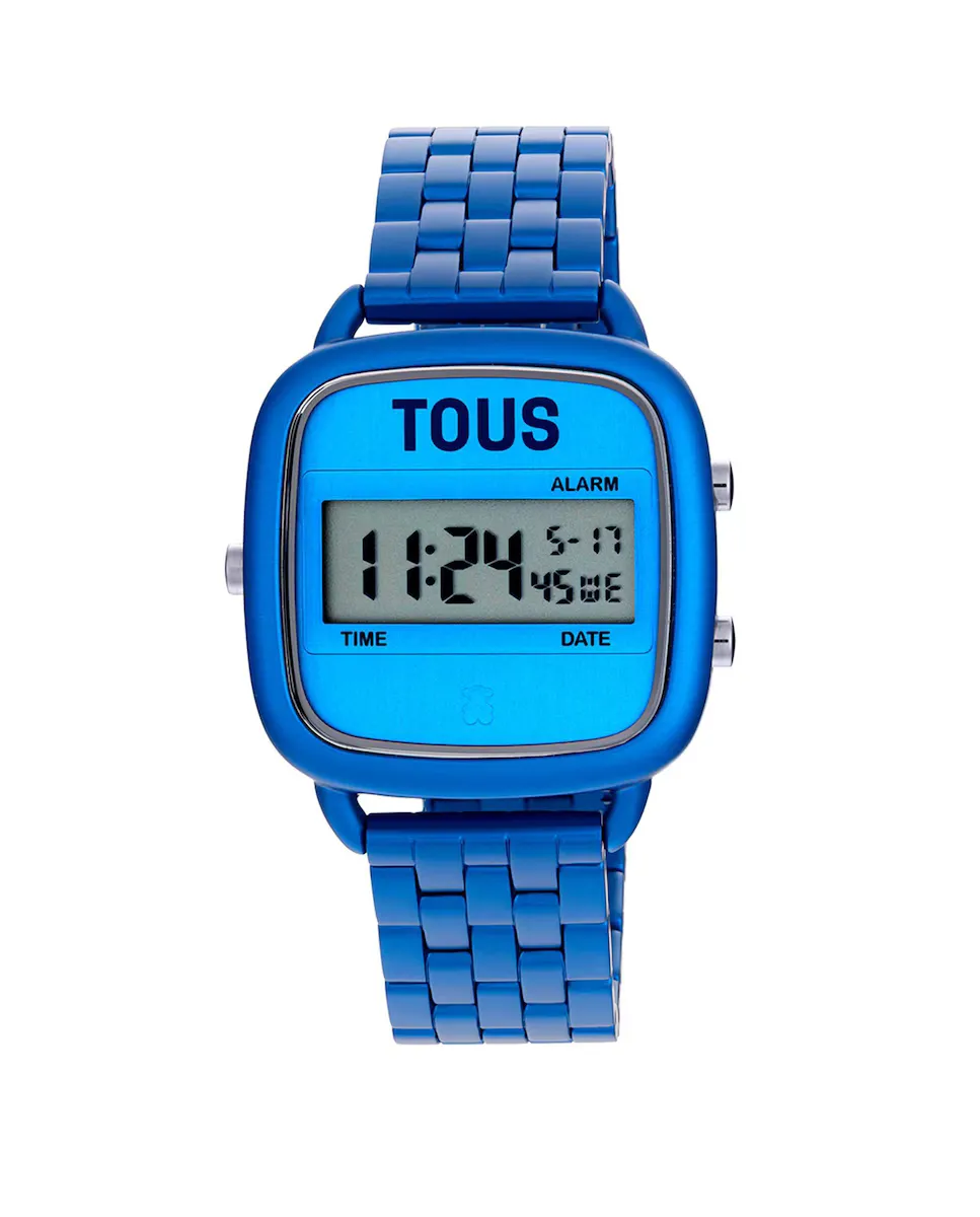 Женские цифровые часы D-Logo с синим стальным браслетом Tous, фиолетовый
Женские цифровые часы D-Logo с синим стальным браслетом Tous, фиолетовый