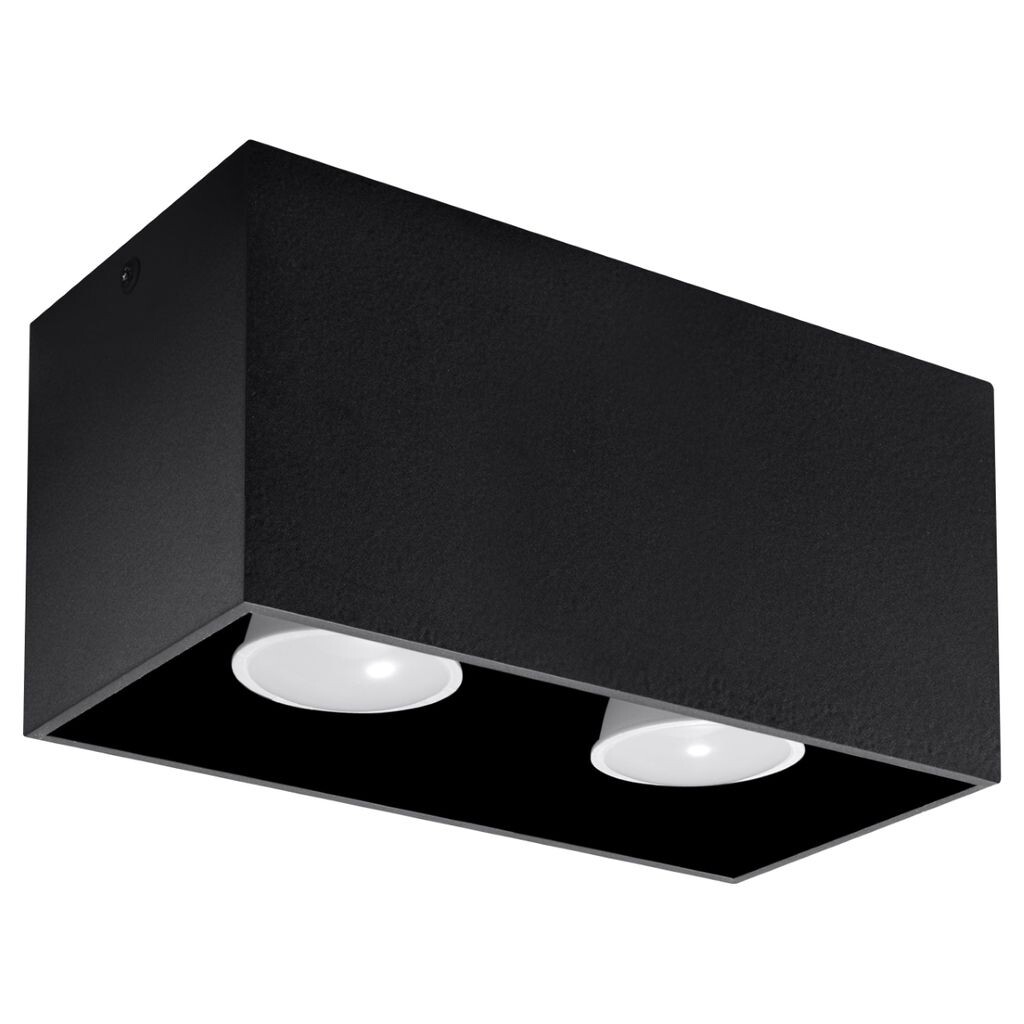 Потолочный светильник QUAD черный 2хGU10 40Вт алюминий 10х10х20см Sollux Lighting
Потолочный светильник QUAD черный 2хGU10 40Вт алюминий 10х10х20см Sollux Lighting