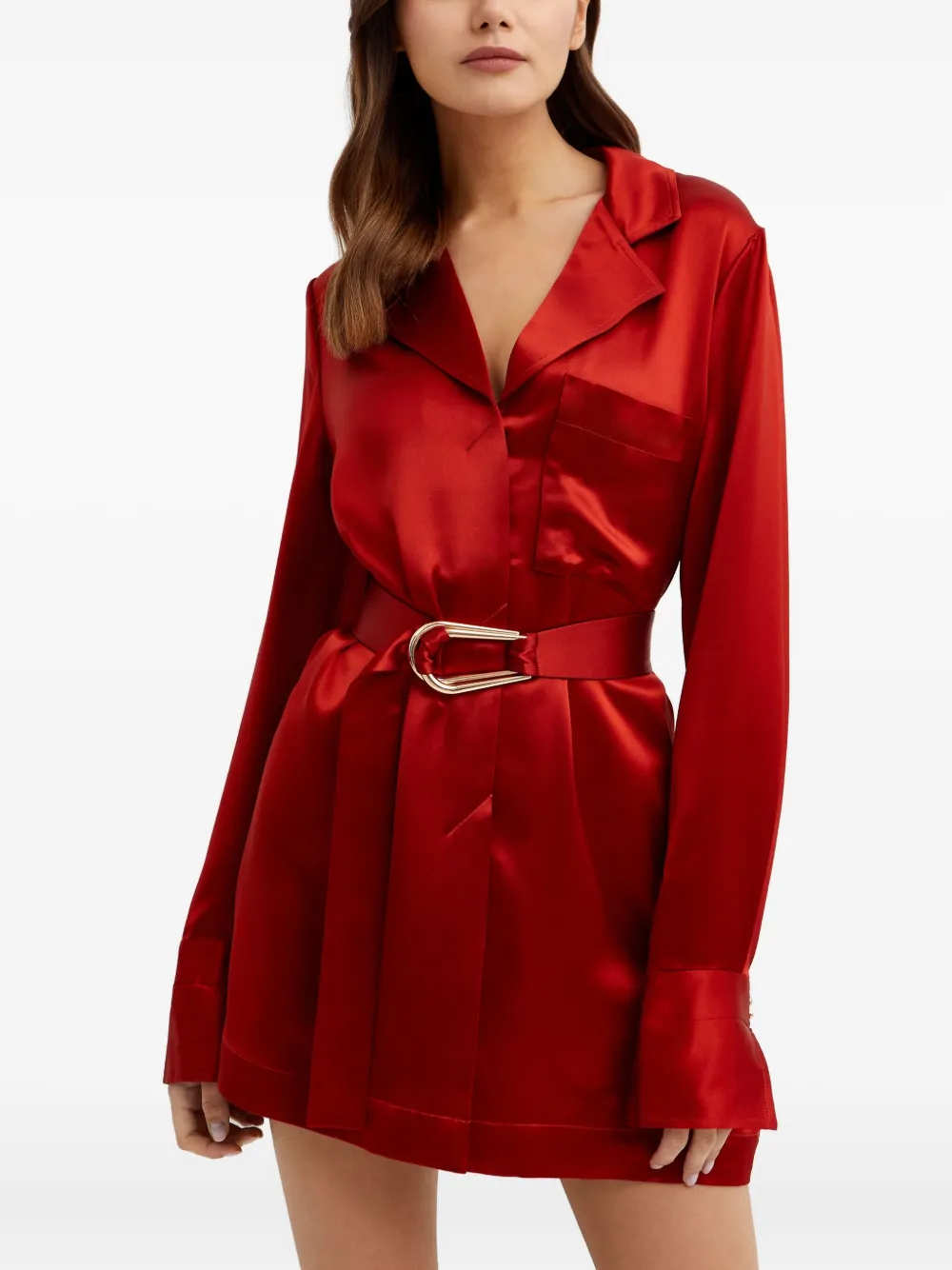 Платье мини Esmond с поясом Acler, красный
Платье мини Esmond с поясом Acler, красный