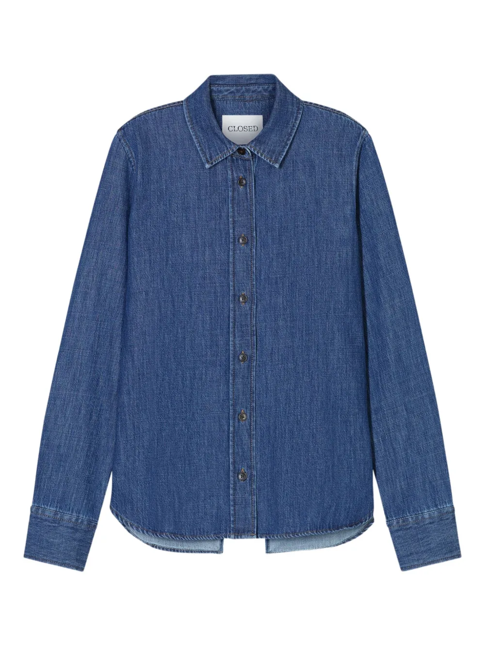 Джинсовая рубашка на пуговицах Closed, синий
Джинсовая рубашка на пуговицах Closed, синий