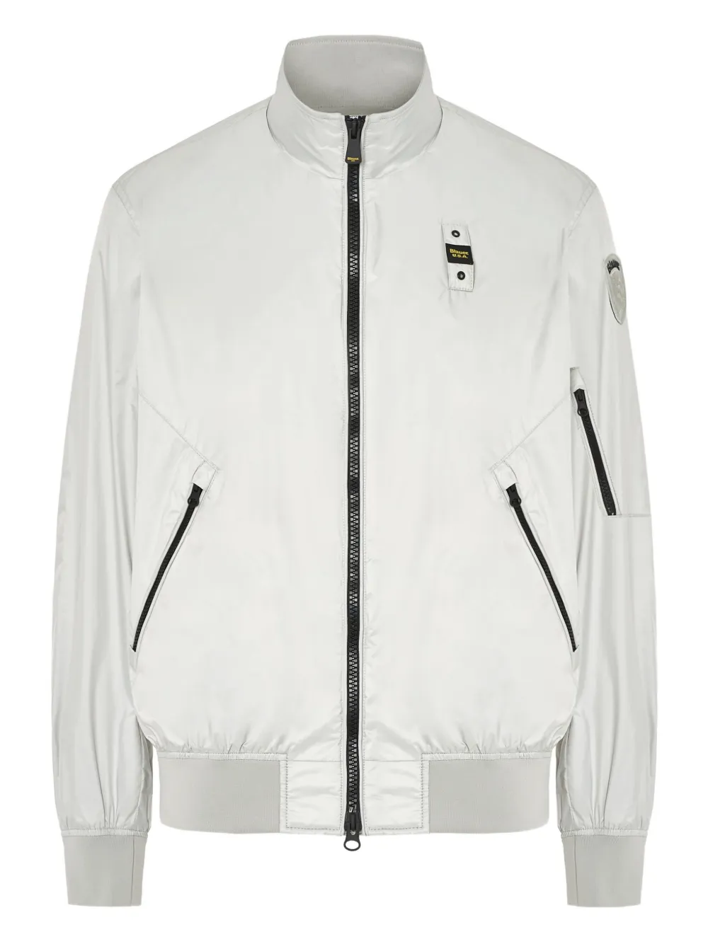 Бомбер на молнии Blauer, нейтральный
Бомбер на молнии Blauer, нейтральный