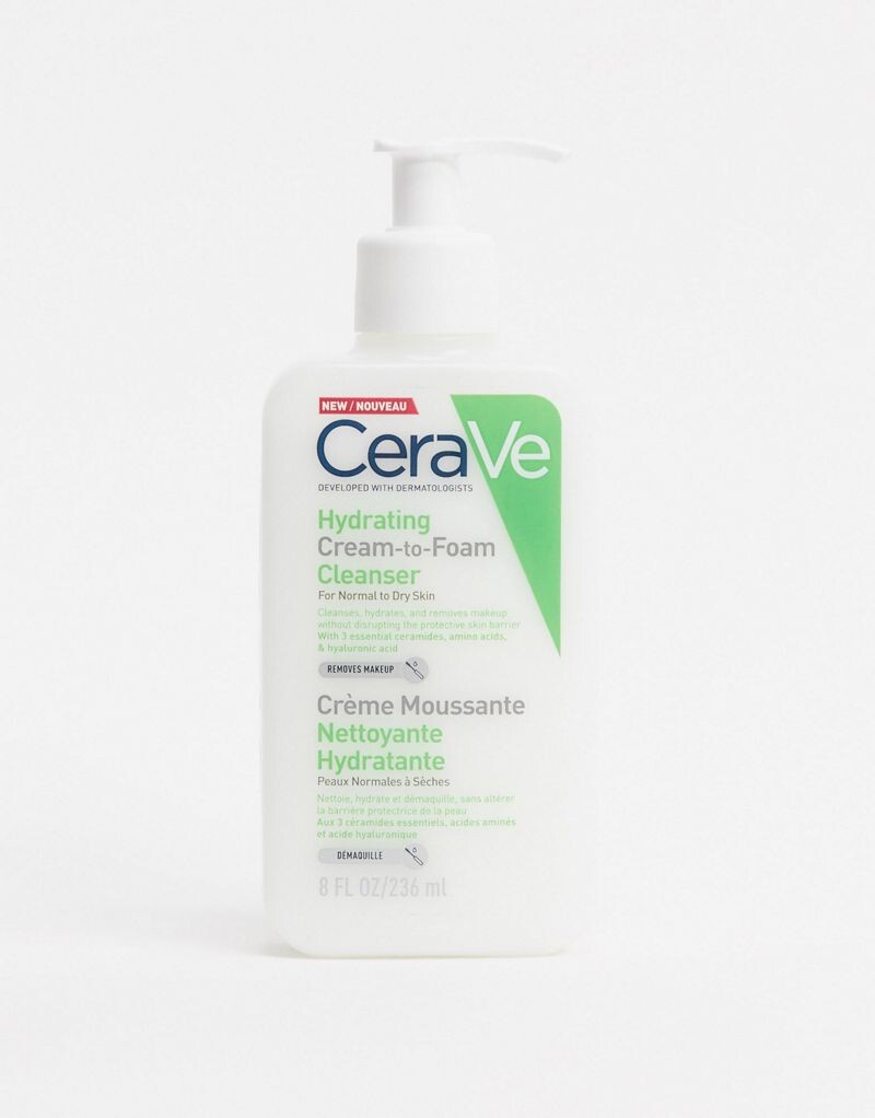 CeraVe Увлажняющая очищающая крем-пенка для нормальной и сухой кожи 236 мл
CeraVe Увлажняющая очищающая крем-пенка для нормальной и сухой кожи 236 мл