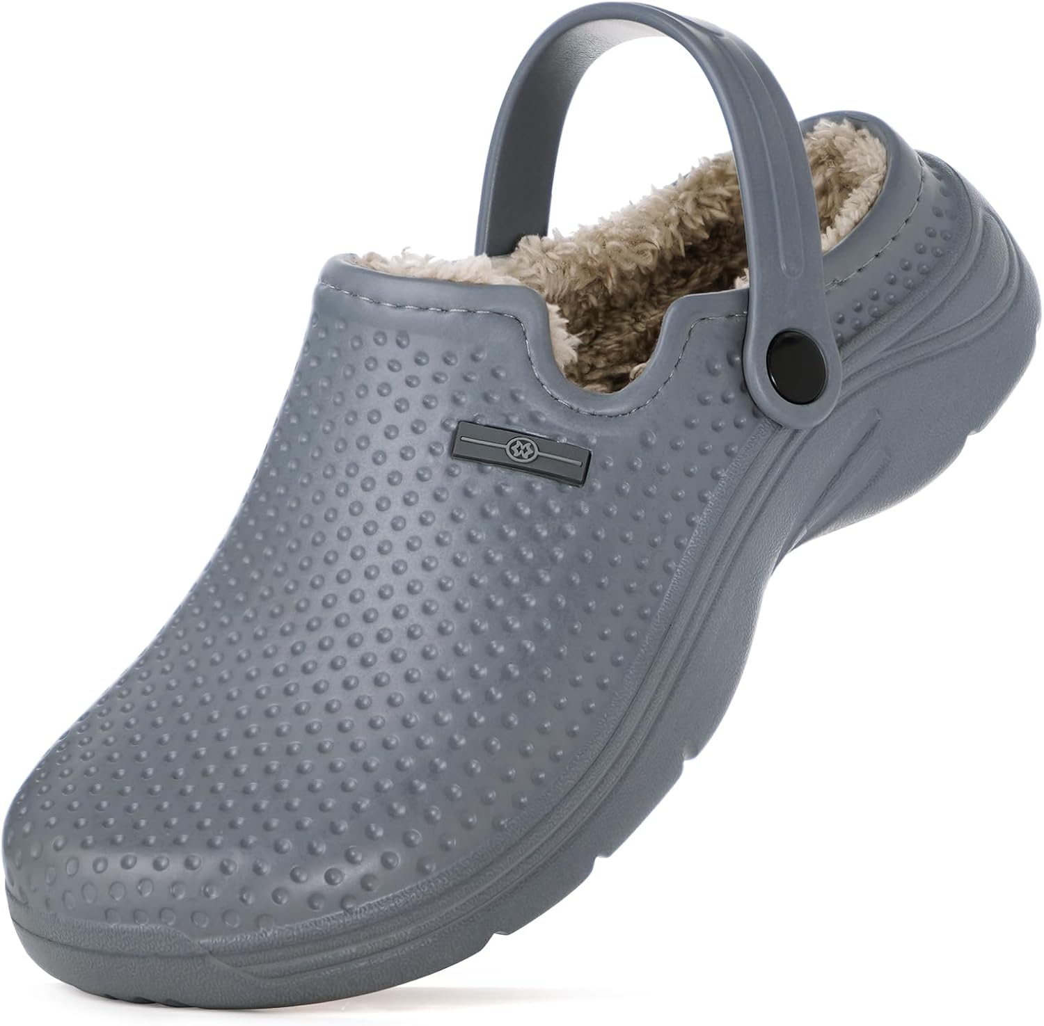 Мужские и женские утепленные сабо, зимние водонепроницаемые тапочки, садовая обувь без задника, нескользящие домашние тапочки для дома и улицы с мягкой флисовой подкладкой Hsyooes, серый
Мужские и женские утепленные сабо, зимние водонепроницаемые тапочки, садовая обувь без задника, нескользящие домашние тапочки для дома и улицы с мягкой флисовой подкладкой Hsyooes, серый