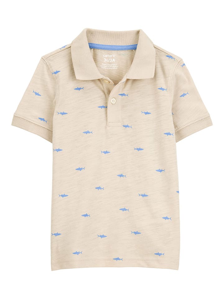 Футболка поло carter's, бежевый
Футболка поло carter's, бежевый