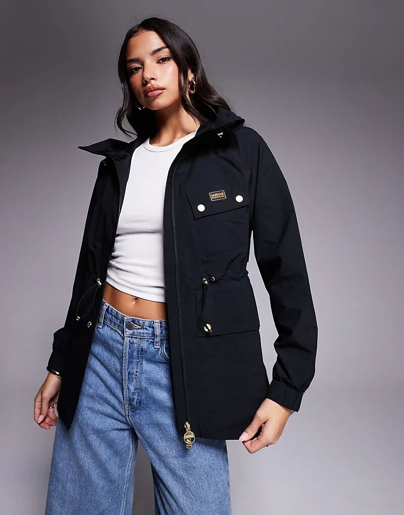 Водонепроницаемая куртка Barbour International Alicia черного цвета
Водонепроницаемая куртка Barbour International Alicia черного цвета