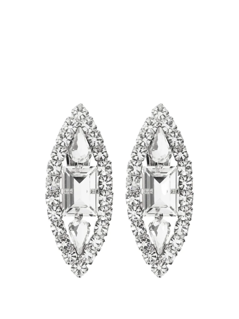 Серьги с драгоценными камнями Alessandra Rich, серебряный
Серьги с драгоценными камнями Alessandra Rich, серебряный