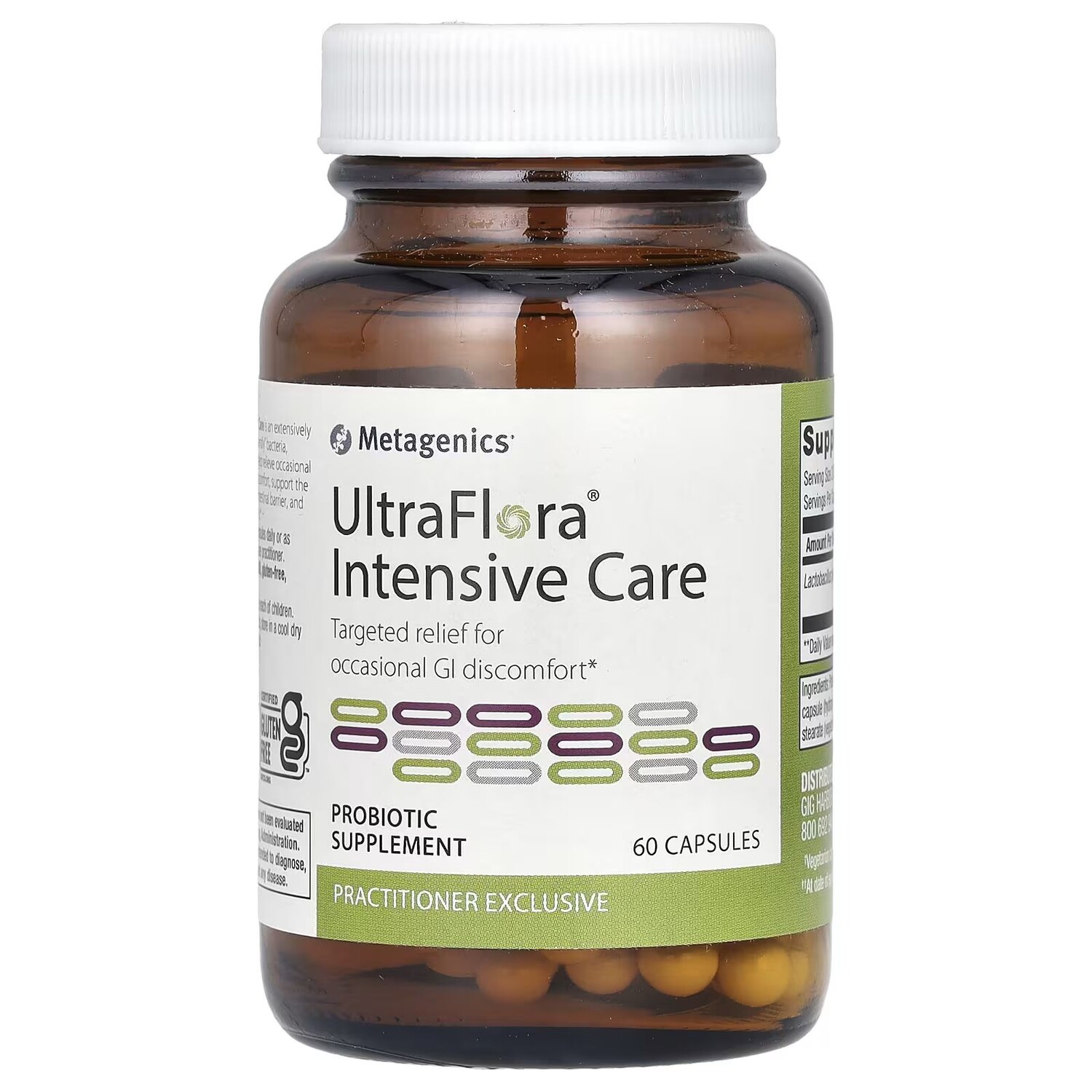 UltraFlora, интенсивная терапия, 60 капсул Metagenics
UltraFlora, интенсивная терапия, 60 капсул Metagenics