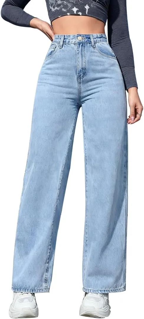 Прямые джинсы для женщин High Waist Baggy Achiprely
Прямые джинсы для женщин High Waist Baggy Achiprely