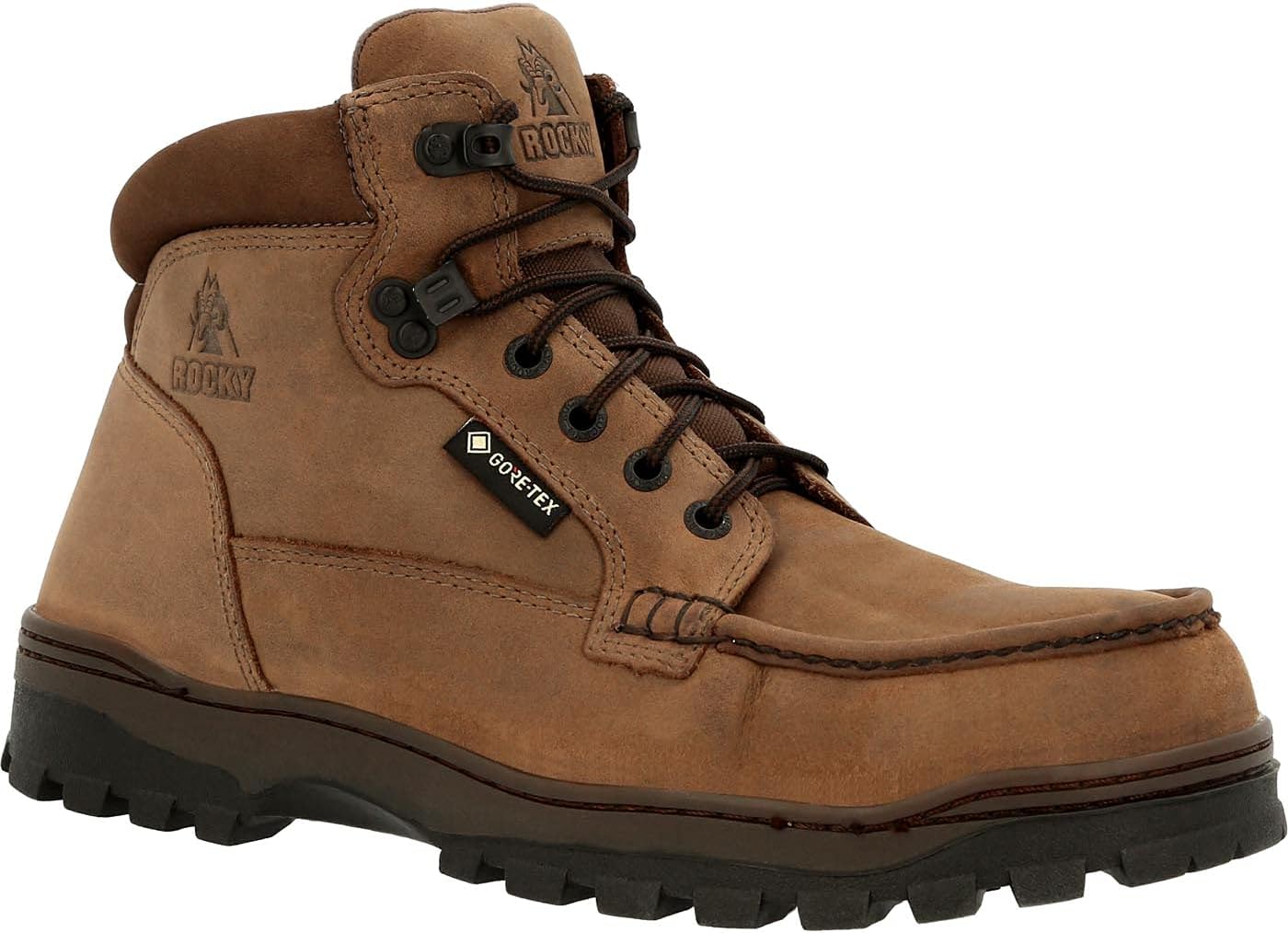 Водонепроницаемые ботинки ROCKY Outback с стальным носком, GORE-TEX, светло-коричневый
Водонепроницаемые ботинки ROCKY Outback с стальным носком, GORE-TEX, светло-коричневый