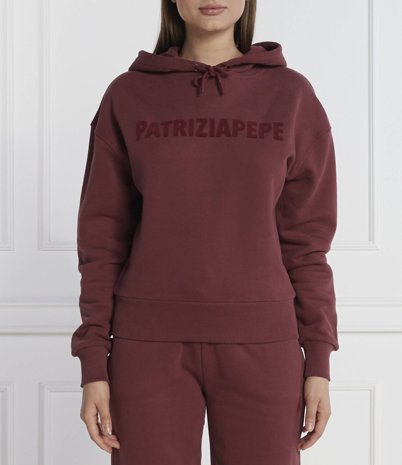 Толстовка Patrizia Pepe Regular Fit, бордо
Толстовка Patrizia Pepe Regular Fit, бордо