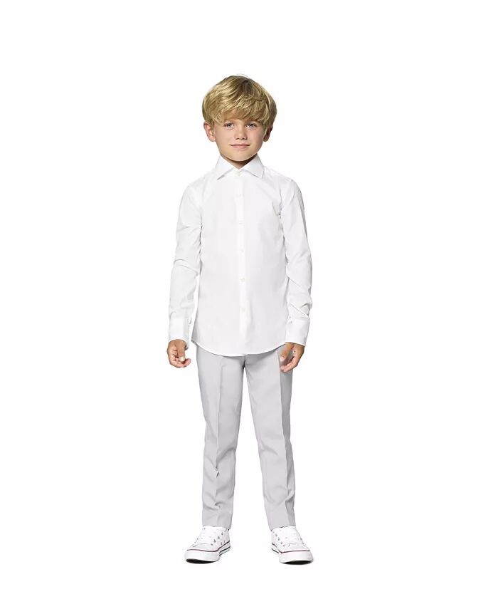 Рубашка Knight Solid для малышей и маленьких мальчиков OppoSuits, белый
Рубашка Knight Solid для малышей и маленьких мальчиков OppoSuits, белый