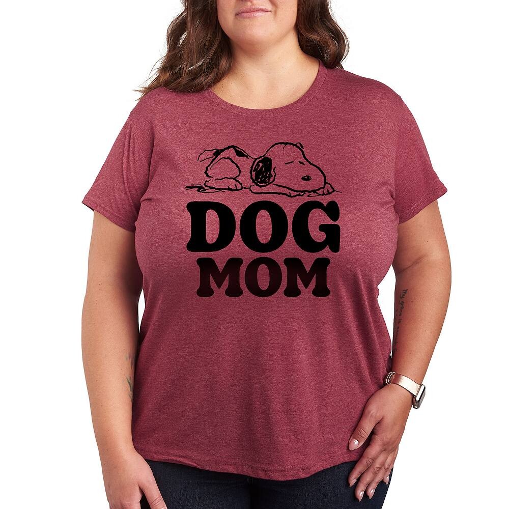 Футболка с рисунком Plus Peanuts Snoopy Dog Mom Licensed Character, цвет Heather Dark Red
Футболка с рисунком Plus Peanuts Snoopy Dog Mom Licensed Character, цвет Heather Dark Red