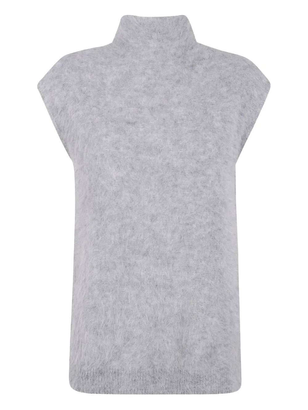 Топ из альпаки с высоким воротом Antonelli, серый
Топ из альпаки с высоким воротом Antonelli, серый