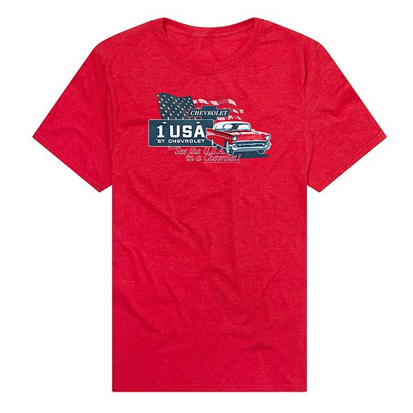 Футболка с принтом Chevrolet See the USA Licensed Character
Футболка с принтом Chevrolet See the USA Licensed Character