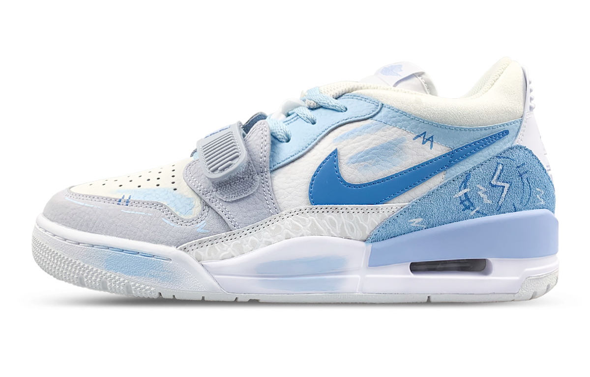 Jordan Баскетбольные кроссовки Legacy 312 с низким верхом, износостойкие, противоскользящие, мужские, цвет белый, синий
Jordan Баскетбольные кроссовки Legacy 312 с низким верхом, износостойкие, противоскользящие, мужские, цвет белый, синий