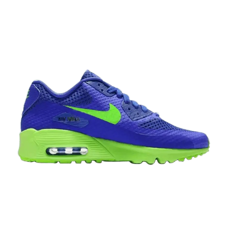 Кроссовки Nike Air Max 90 Breathe GS, синий 
Кроссовки Nike Air Max 90 Breathe GS, синий