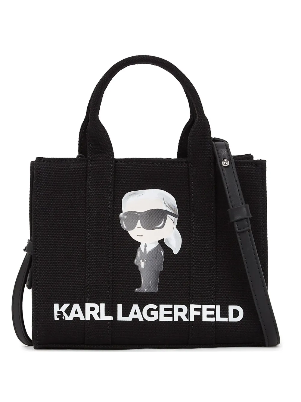 Сумка-тоут с принтом KARL LAGERFELD, черный
Сумка-тоут с принтом KARL LAGERFELD, черный