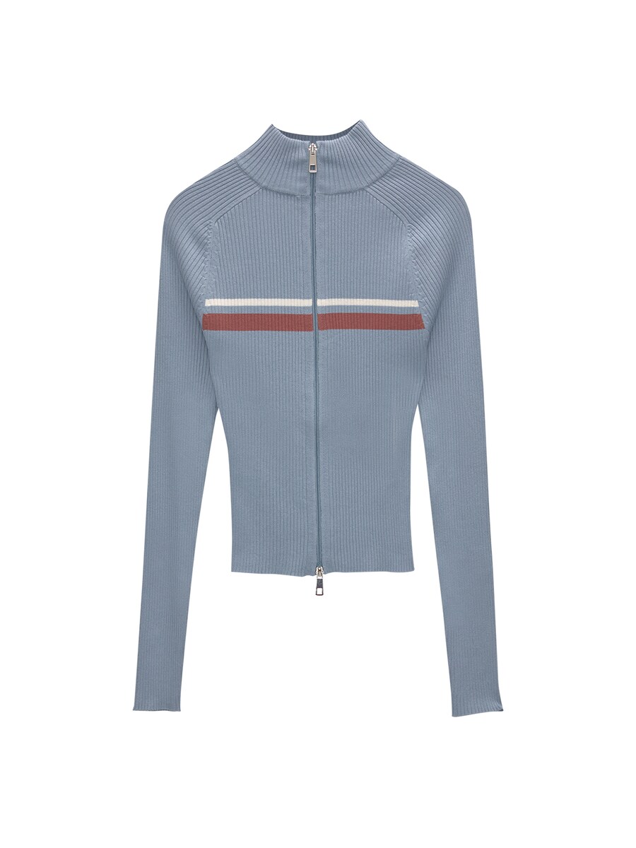 Вязаный кардиган Pull&Bear, светло-синий
Вязаный кардиган Pull&Bear, светло-синий