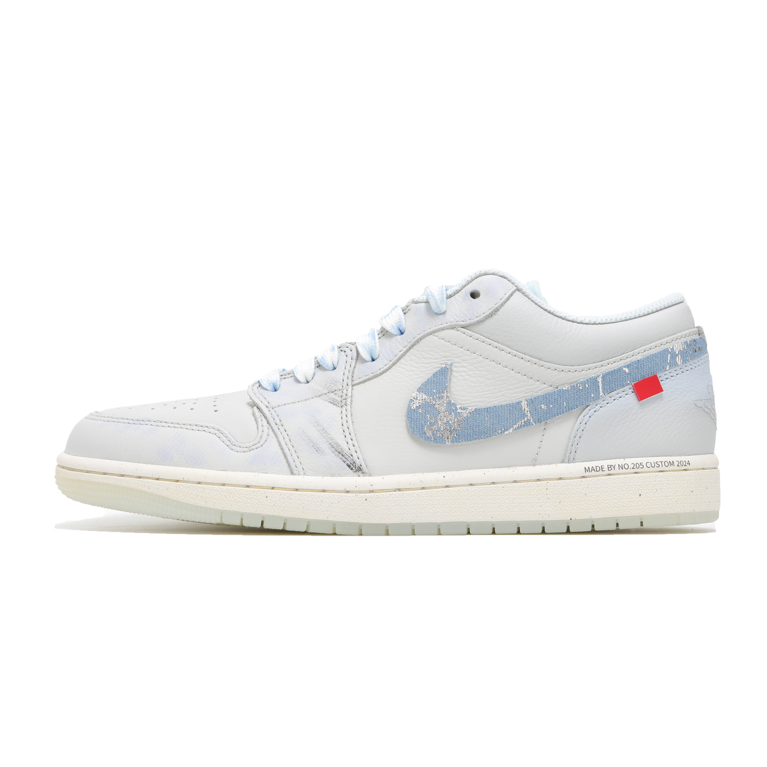 Детские баскетбольные кроссовки Air 1 Distressed Denim низкие синие устойчивые к истиранию и скольжению Jordan, светло-серый
Детские баскетбольные кроссовки Air 1 Distressed Denim низкие синие устойчивые к истиранию и скольжению Jordan, светло-серый