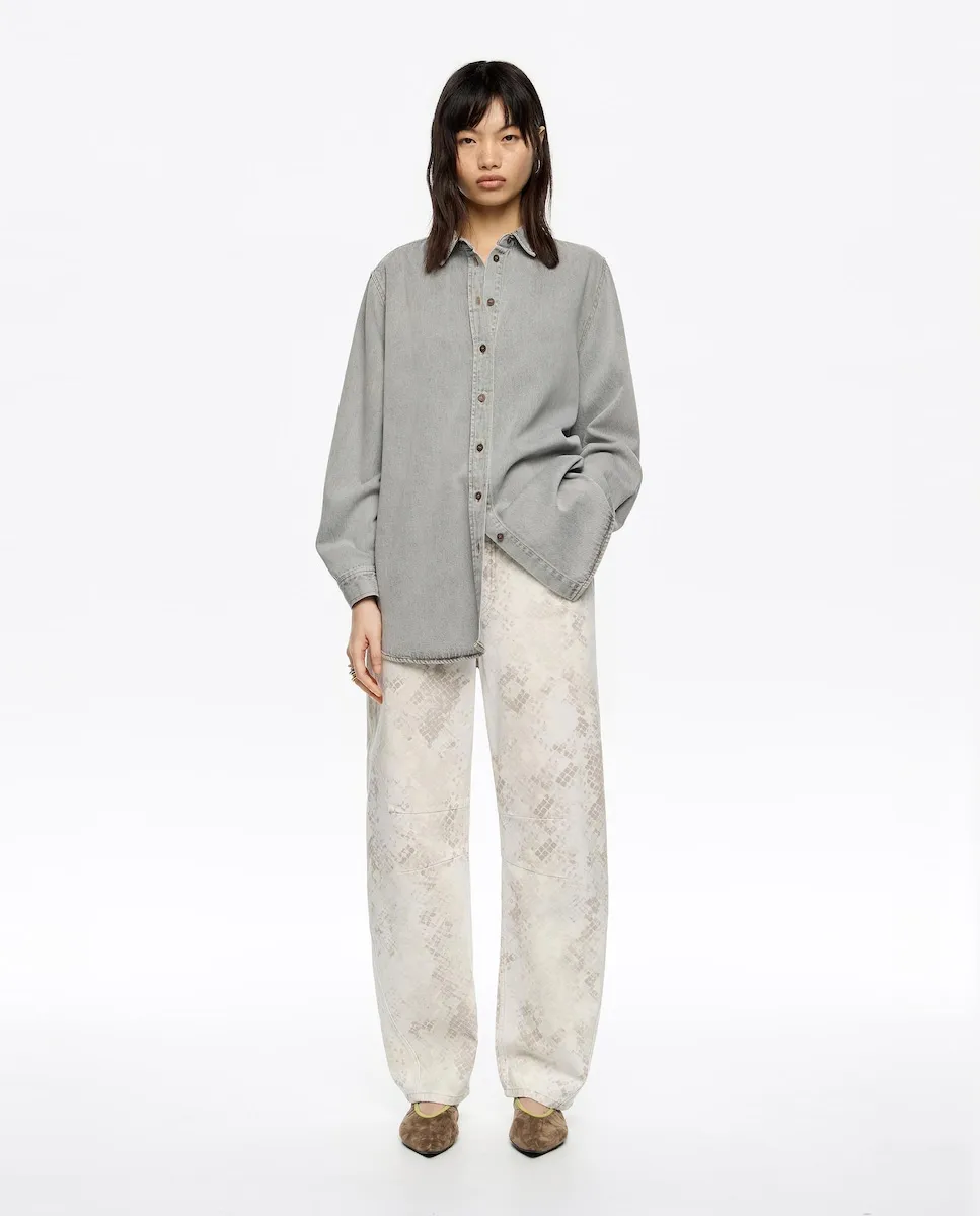 Женские брюки прямого кроя с высокой посадкой Barrel Bimba Y Lola, серо-коричневый
Женские брюки прямого кроя с высокой посадкой Barrel Bimba Y Lola, серо-коричневый