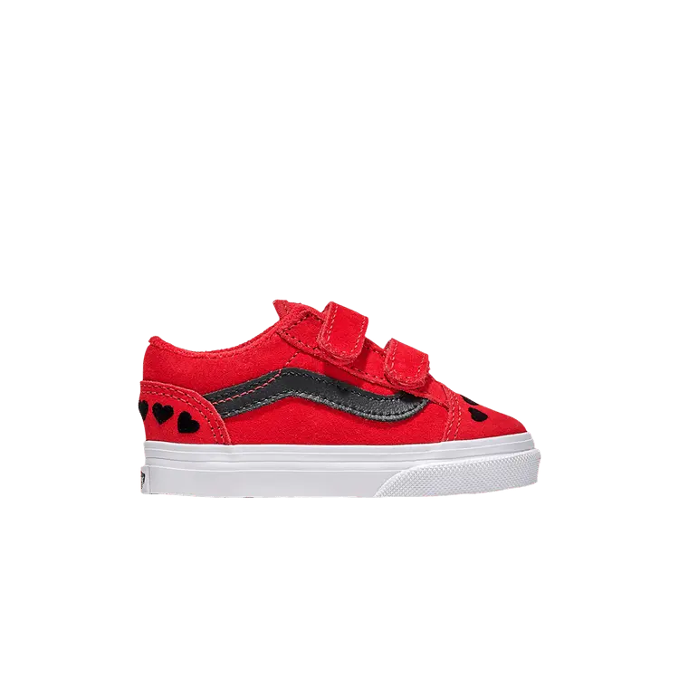 Кроссовки Vans Old Skool V Toddler 'Red Heart', красный
Кроссовки Vans Old Skool V Toddler 'Red Heart', красный