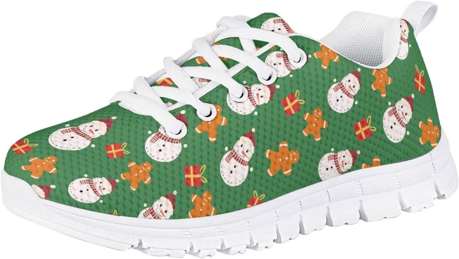 Кроссовки Forchrinse для мальчиков и девочек на Рождество, детские шнурованные теннисные кроссовки, легкие, дышащие, для ходьбы и бега, Christmas Snowman
Кроссовки Forchrinse для мальчиков и девочек на Рождество, детские шнурованные теннисные кроссовки, легкие, дышащие, для ходьбы и бега, Christmas Snowman