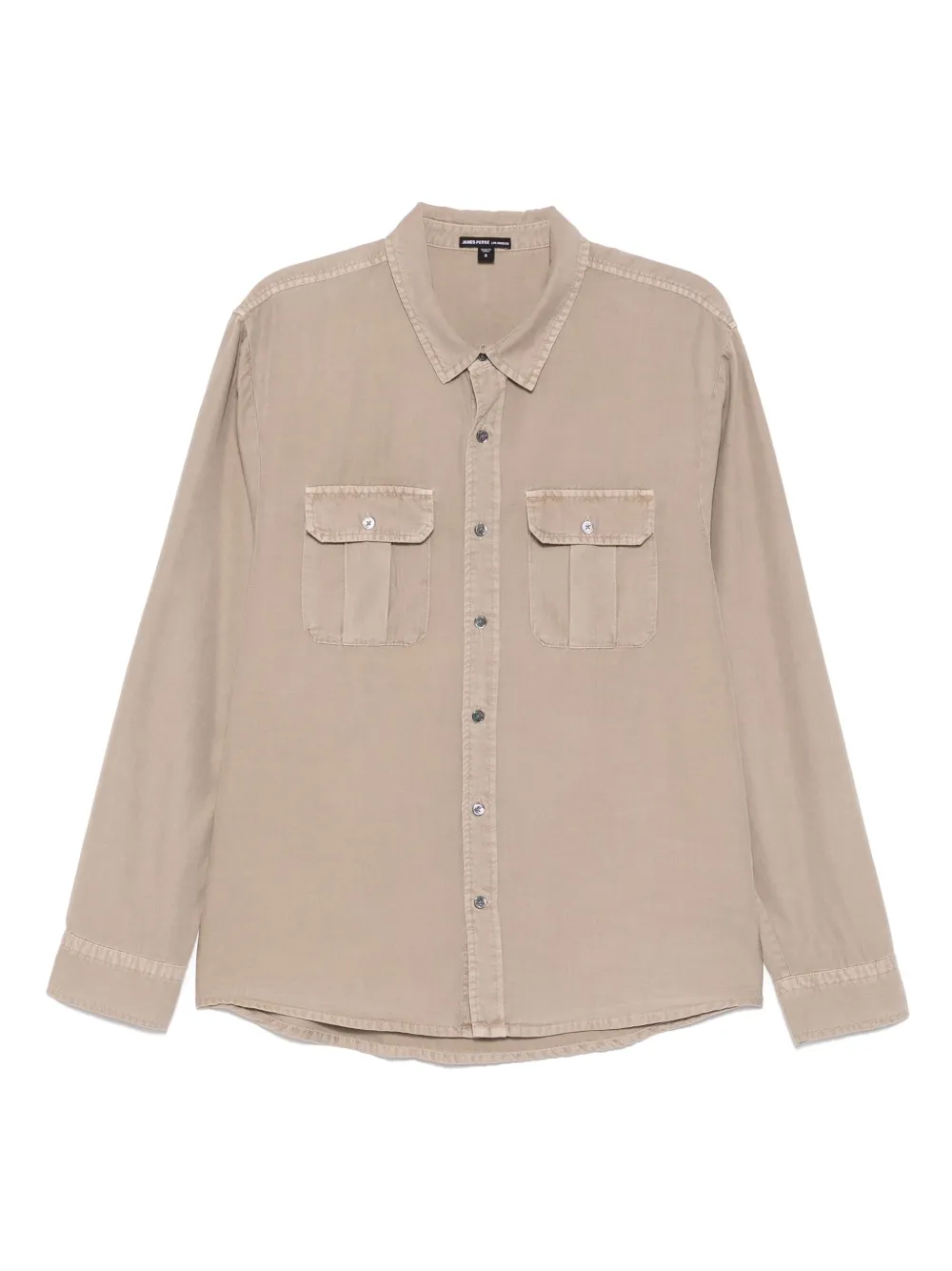 Рубашка с накладными карманами James Perse, нейтральный
Рубашка с накладными карманами James Perse, нейтральный
