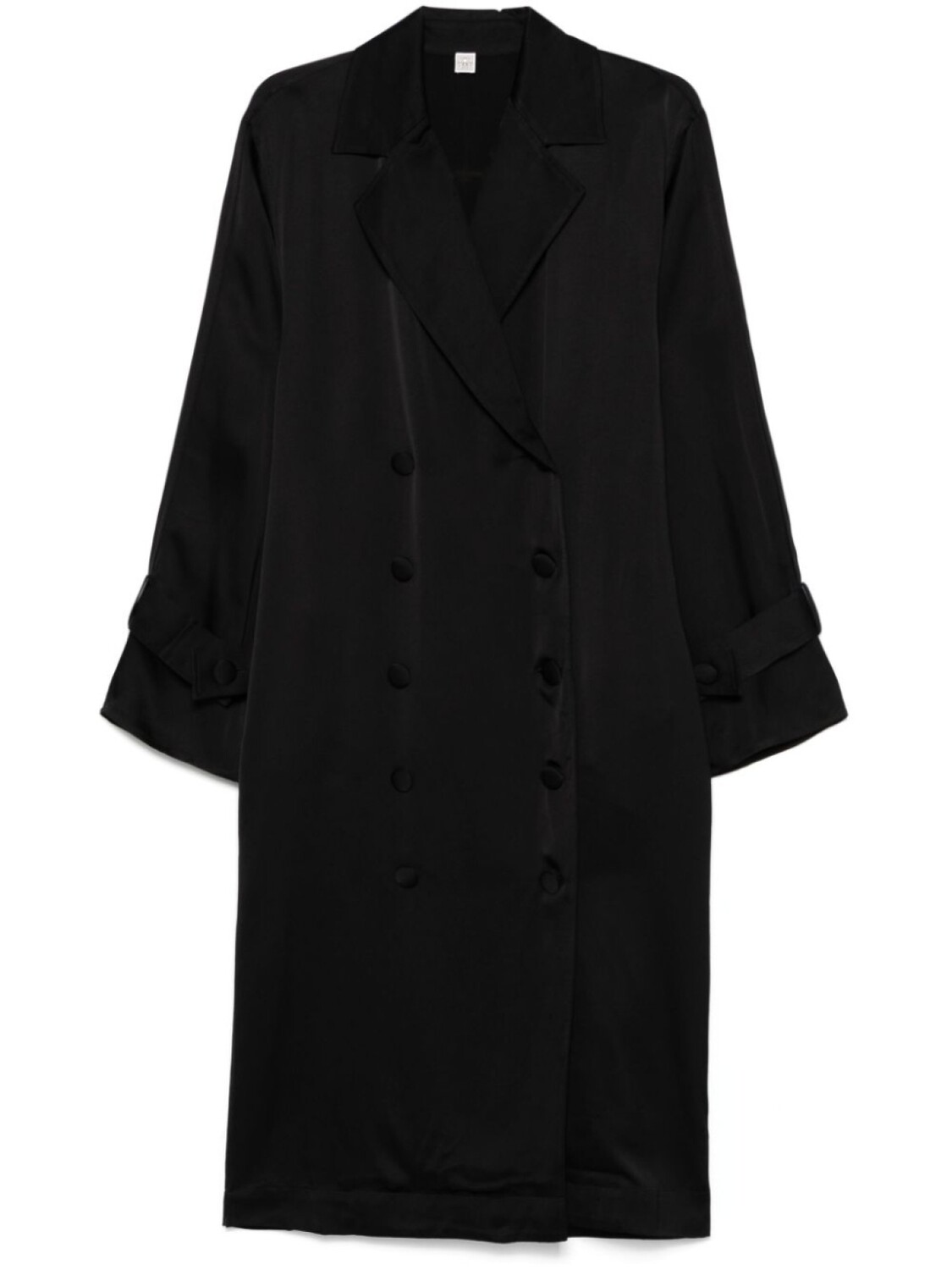 Атласное платье миди TOTEME, черный
Атласное платье миди TOTEME, черный