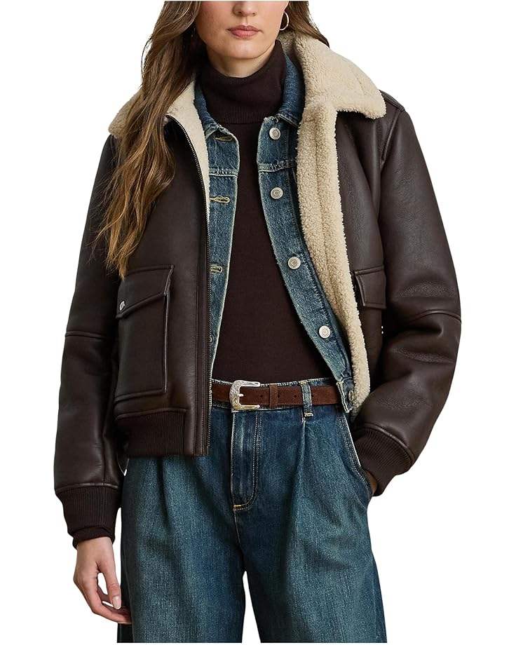 Женское пальто Lauren Ralph Lauren Faux Shearling SB 35", Circuit Brown
Женское пальто Lauren Ralph Lauren Faux Shearling SB 35", Circuit Brown