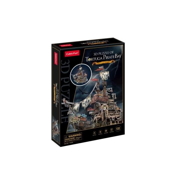 Cubic Fun, 3D-пазл Pirate Bay T4039H, 218 деталей
Cubic Fun, 3D-пазл Pirate Bay T4039H, 218 деталей