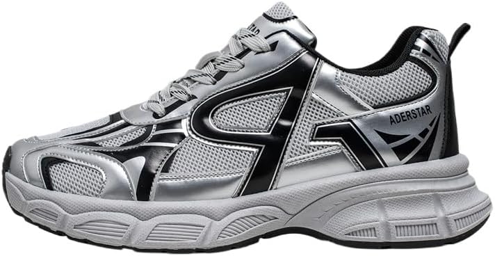 Мужские ретро кроссовки из сетки, легкие дышащие повседневные обувь с контрастной строчкой, противоскользящие спортивные ходовые кроссовки для ежедневного ношения Aokisx, серый
Мужские ретро кроссовки из сетки, легкие дышащие повседневные обувь с контрастной строчкой, противоскользящие спортивные ходовые кроссовки для ежедневного ношения Aokisx, серый