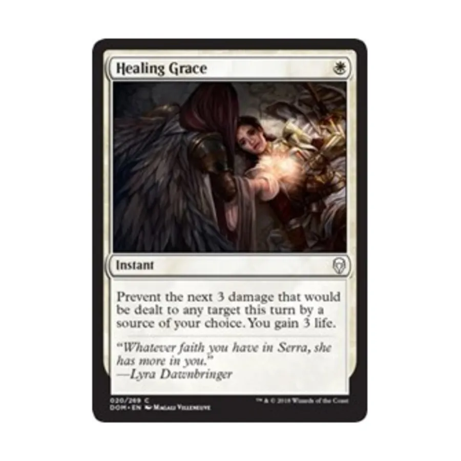 CCG Исцеляющая благодать (клавиша С), MTG - Dominaria
CCG Исцеляющая благодать (клавиша С), MTG - Dominaria