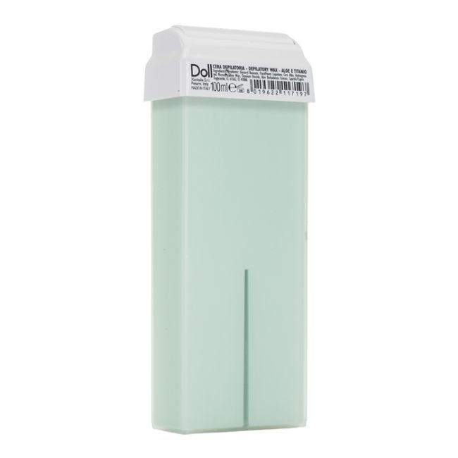Депиляционный воск с алоэ и титаном с роликовым аппликатором Doll, 100 мл
Депиляционный воск с алоэ и титаном с роликовым аппликатором Doll, 100 мл