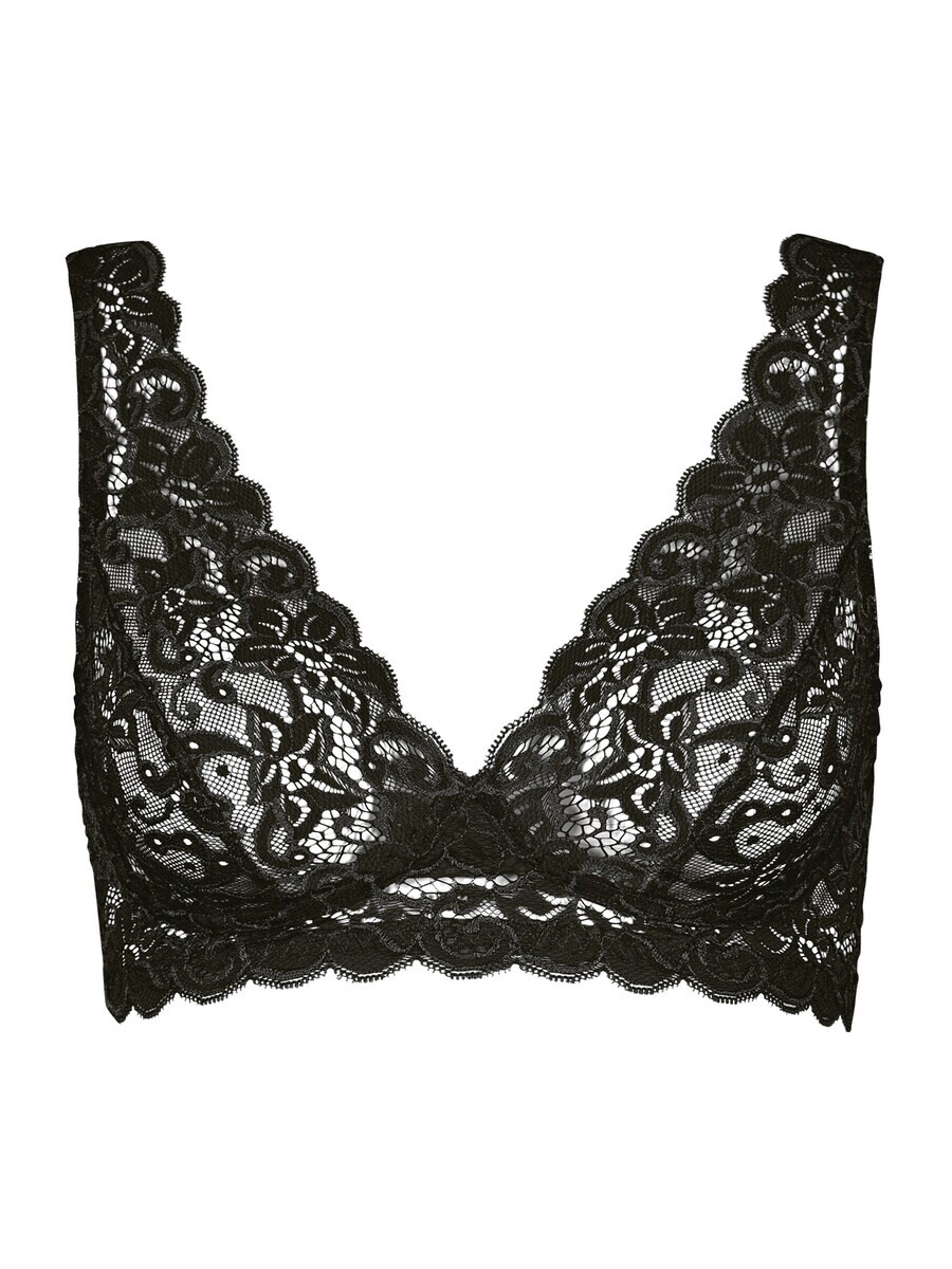 Треугольный бюстгальтер Hanro Triangle Bra Moments, черный
Треугольный бюстгальтер Hanro Triangle Bra Moments, черный