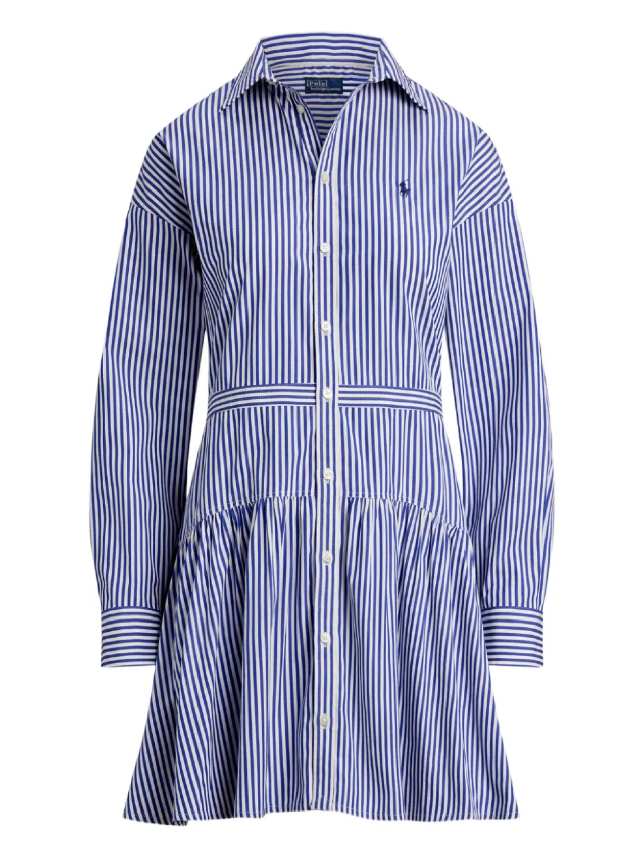 Polo Ralph Lauren полосатое платье-рубашка на пуговицах, синий
Polo Ralph Lauren полосатое платье-рубашка на пуговицах, синий