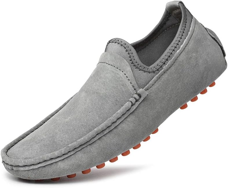 Мужские мокасины Santimon для вождения из замши, слипоны с отделкой пенни, повседневная и вечерняя обувь в стиле лодочек, серый
Мужские мокасины Santimon для вождения из замши, слипоны с отделкой пенни, повседневная и вечерняя обувь в стиле лодочек, серый